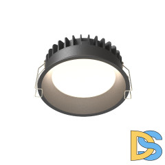 Встраиваемый светильник Maytoni Okno DL055-12W3-4-6K-B