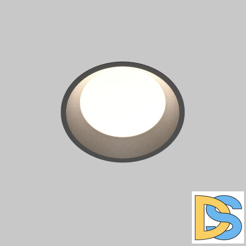 Встраиваемый светильник Maytoni Okno DL055-12W3-4-6K-B