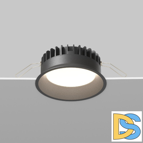 Встраиваемый светильник Maytoni Okno DL055-12W3-4-6K-B