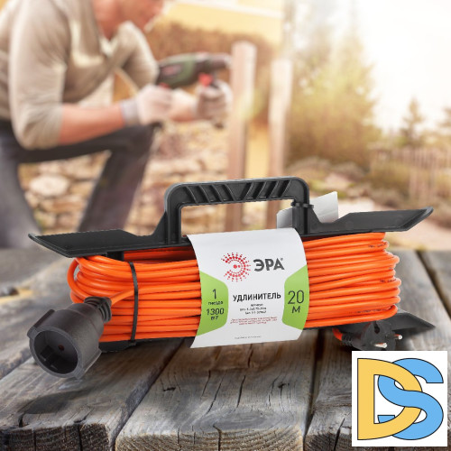 Удлинитель силовой Эра UFx-1-2x0.75-20m Б0046821