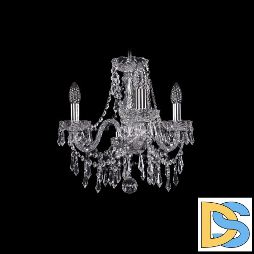 Подвесная люстра Bohemia Ivele Crystal 1403/3/141 Ni