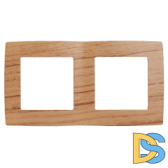 Рамка на 2 поста Эра 12-5002-09 Б0014759