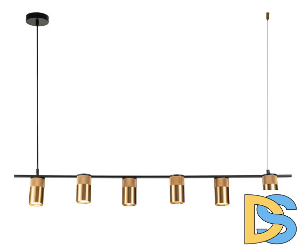 Подвесная люстра Indigo Liberta 11014/6P Gold V000149