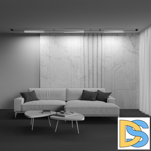 Трековый светильник Maytoni Basis TR129B-24W3K-W