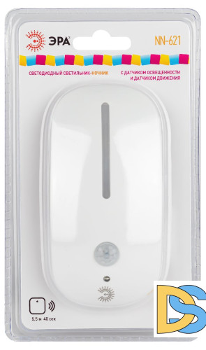 Ночник Эра NN-621-LS-MS-W Б0057212