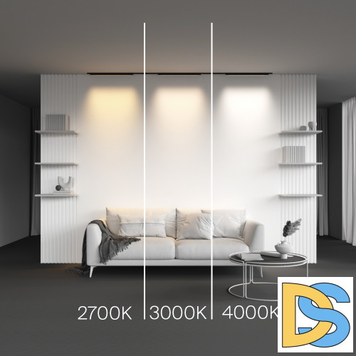 Трековый магнитный светильник Maytoni Basis TR192-1-16W3K-B