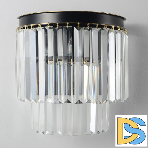 Настенный светильник Crystal Lux MAXIME AP2 BLACK