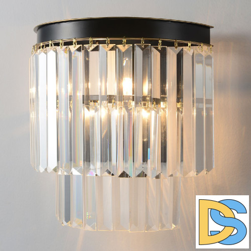 Настенный светильник Crystal Lux MAXIME AP2 BLACK