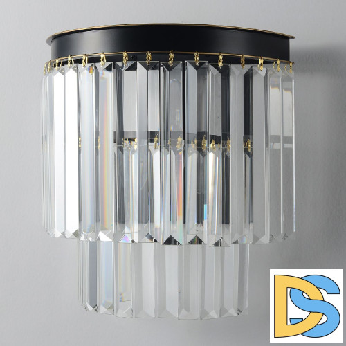 Настенный светильник Crystal Lux MAXIME AP2 BLACK