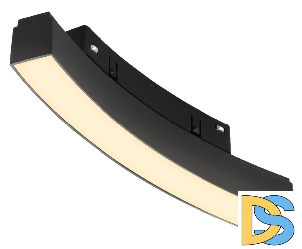 Трековый магнитный светильник iLedex Vision 4822-030-L177-D1000-6W-110DG-3000K-BK