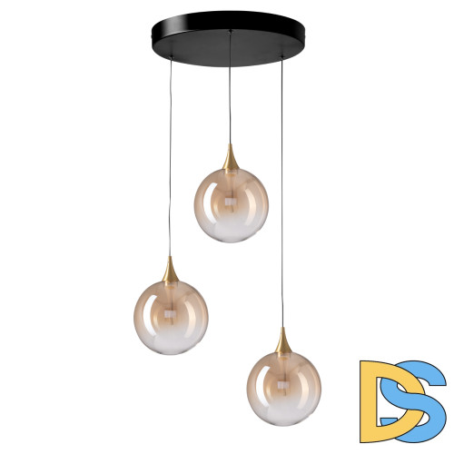 Подвесной светильник Delight Collection MD23001045H-3A brass/champagne