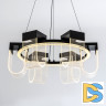 Подвесная люстра LED4U L7707-600 BK
