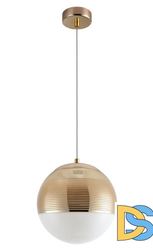 Подвесной светильник Crystal Lux Optima SP1 Gold D200