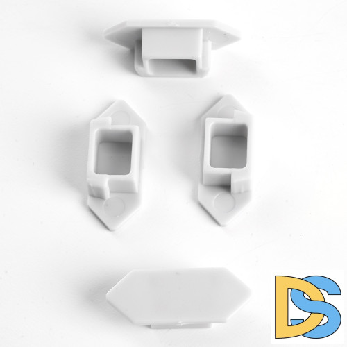 Заглушка без отверстия для профиля CAB272 (комплект 4шт) Feron САВ272 48229