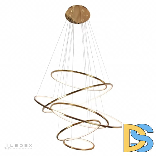 Подвесная люстра iLedex Axis XT04-D1200 GD