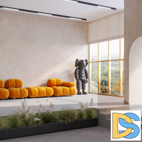 Трековый светильник Maytoni Technical Basis TR074-2-20W3K-B