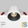Встраиваемый светильник Maytoni Technical Alfa LED DL043-01-15W3K-RD-WB