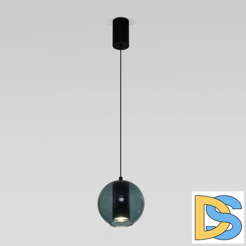 Подвесной светильник Eurosvet Cobble 50258/1 LED бирюзовый a064551