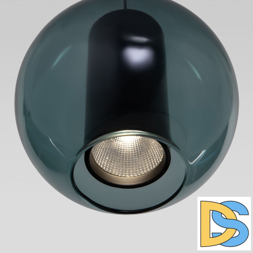 Подвесной светильник Eurosvet Cobble 50258/1 LED бирюзовый a064551
