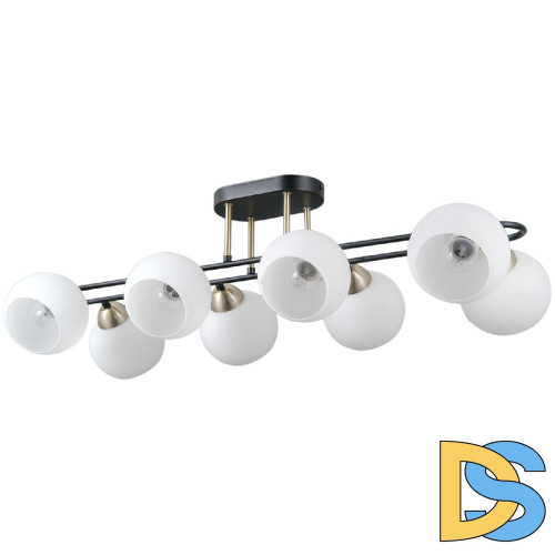 Потолочная люстра Illumico IL0790-8CSQ-25 BK AB TRENTO