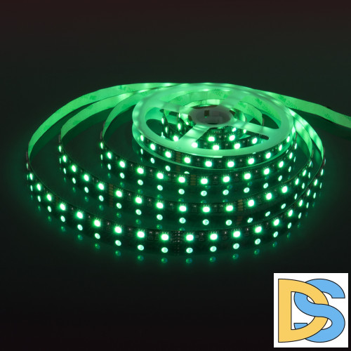 Светодиодная лента Elektrostandard 24V 14,4W 60Led 5050 IP20 RGB, Black, 5м 4690389172137