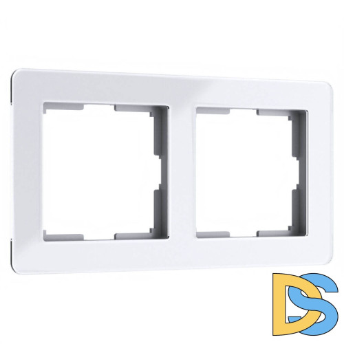 Рамка на 2 поста Werkel Acrylic белый 4690389184840 W0022701