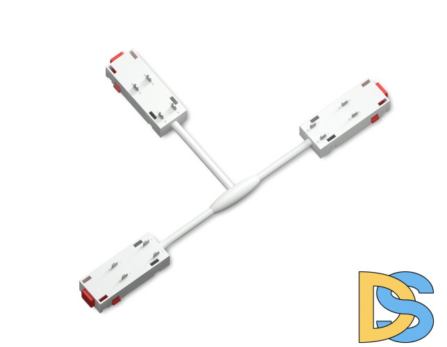 Коннектор питания T-образный Ambrella Light Magnetic 220V GL1113