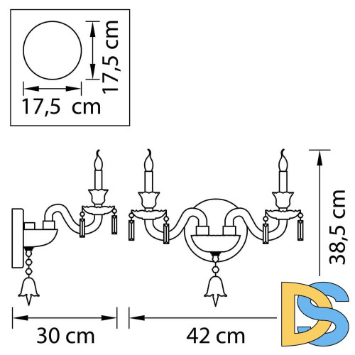 Бра Osgona Campana 716624