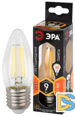 Лампа светодиодная Эра E27 9W 2700K F-LED B35-9w-827-E27 Б0046993
