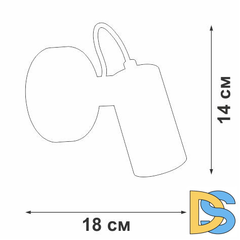 Спот Vitaluce V4640-1/1A