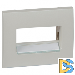 Лицевая панель для информационных розеток Legrand Galea Life - перламутр