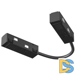 Коннектор питания угловой гибкий Maytoni Technical Magnetic track system Exility Accessories for tracks Exility TRA034CPC-42B-15-1
