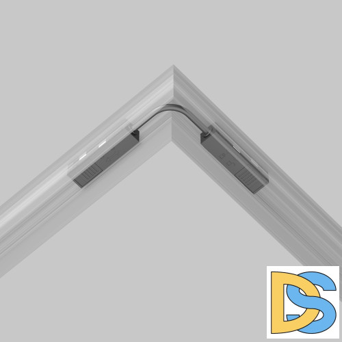 Коннектор питания угловой гибкий Maytoni Technical Magnetic track system Exility Accessories for tracks Exility TRA034CPC-42B-15-1