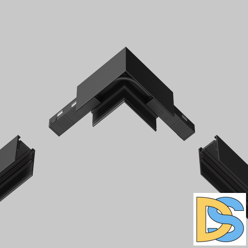 Коннектор питания угловой гибкий Maytoni Technical Magnetic track system Exility Accessories for tracks Exility TRA034CPC-42B-15-1