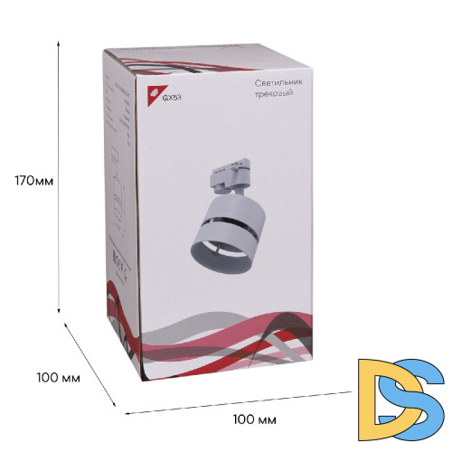 Трековый однофазный светильник Reluce 53017-9.3-001MN GX53 WT