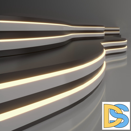 Гибкий неон Elektrostandard 24V 10W 120Led 2835 IP65 теплый белый 5м 4690389176111