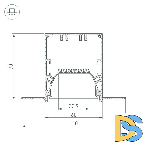 Соединитель профиля Arlight SL-LINIA 030130