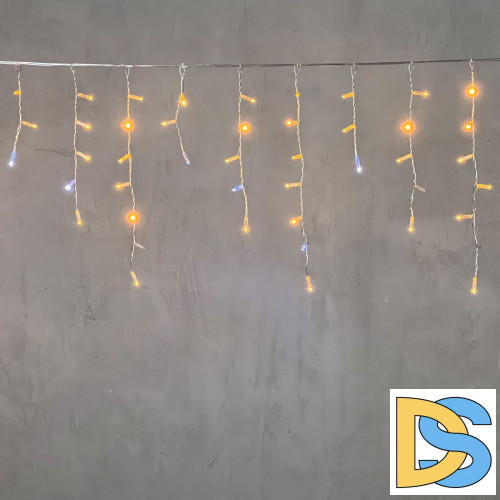 Гирлянда Бахрома с колпачком Laitcom (LTC) PIL120BLWCAP-10-2Y