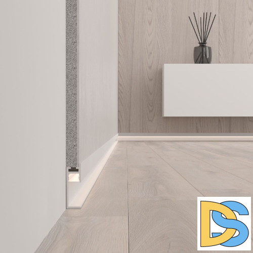 Профиль Arlight PLINTUS-H35-F-2000 WHITE 043605