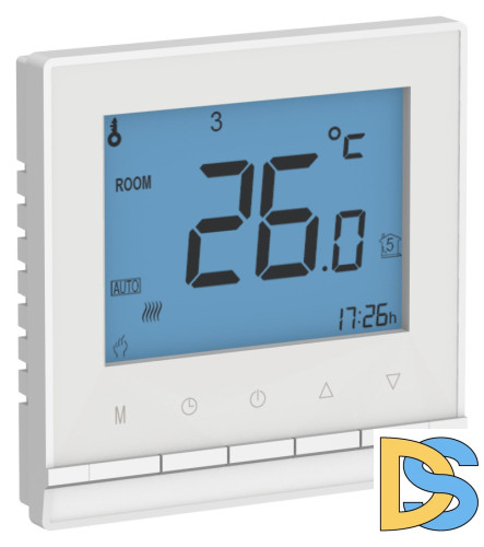Терморегулятор Schneider Electric AtlasDesign ATN000138 белый