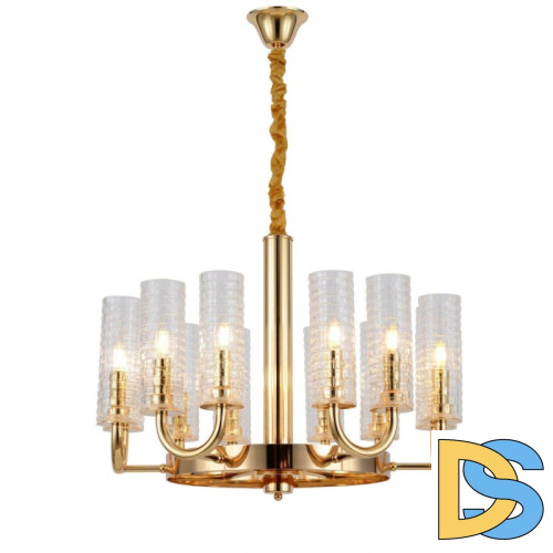 Подвесная люстра Lumina Deco Donatti LDP 8011-12 F.GD