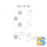 Потолочная люстра iLedex Telescope D4774-40 SBK