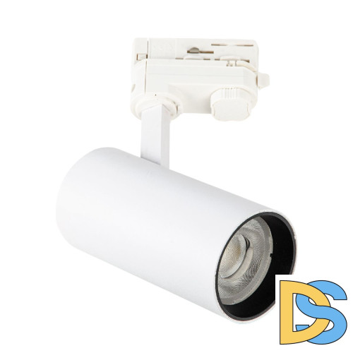 Трековый трехфазный светильник Uniel ULB-T55-20W/3000K WHITE UL-00011203