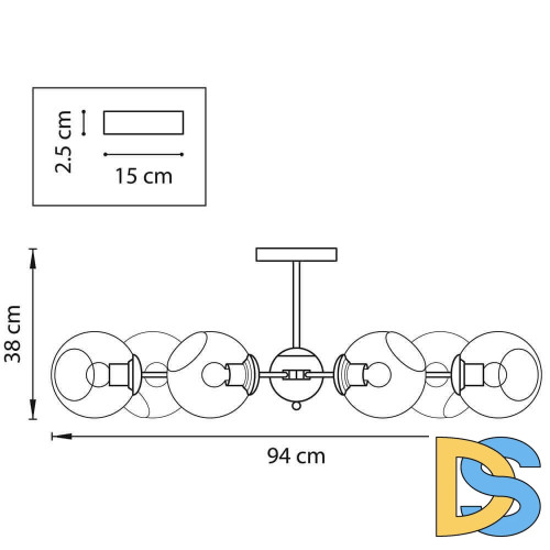Потолочная люстра Lightstar Beta 785066