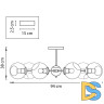 Потолочная люстра Lightstar Beta 785066
