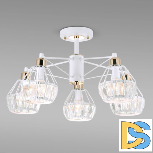 Потолочная люстра Eurosvet Lord 70075/5 белый