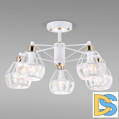 Потолочная люстра Eurosvet Lord 70075/5 белый