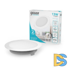 Встраиваемый светильник Gauss Elementary Downlight 997420212