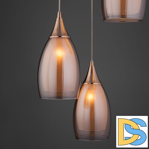 Подвесная люстра Eurosvet Cosmic 50085/3 золото