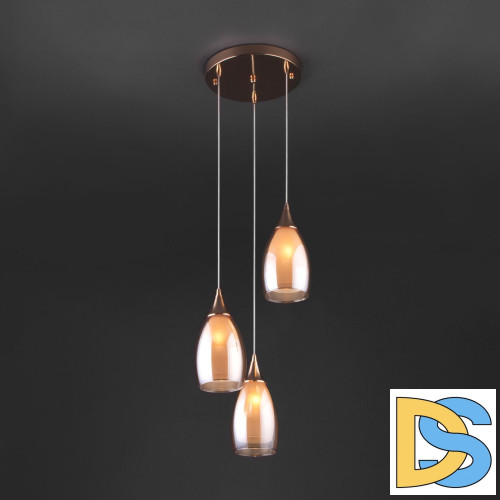 Подвесная люстра Eurosvet Cosmic 50085/3 золото